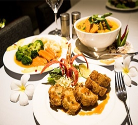 クメール料理のご昼食にご案内