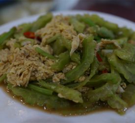 客家郷土料理の昼食