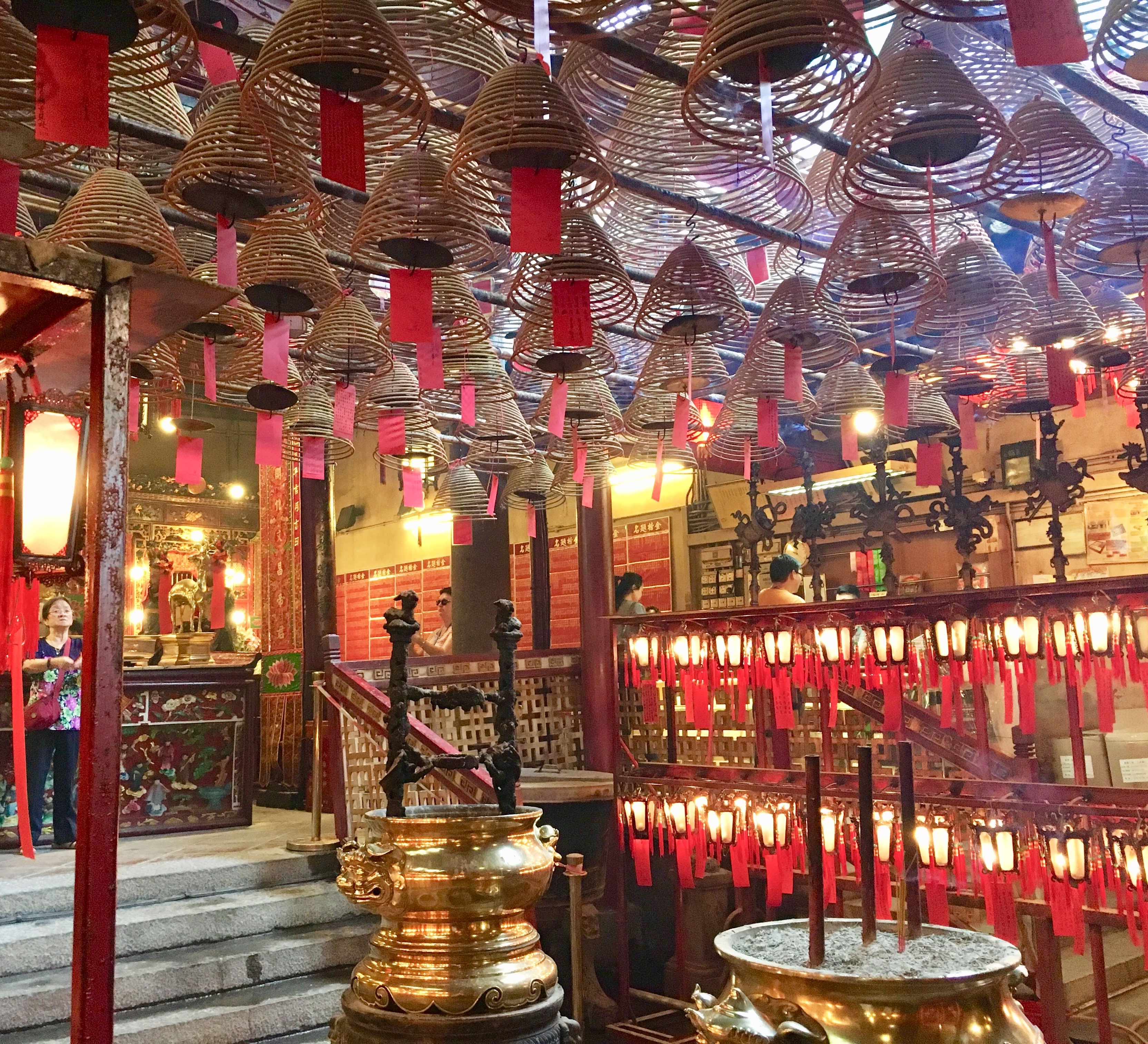 香港最古のお寺・文武廟見学