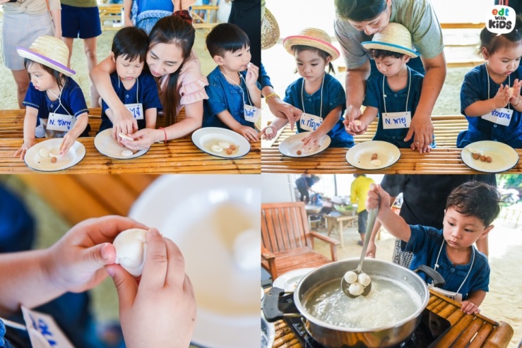 自身で料理･タイのお菓子を作るの体験