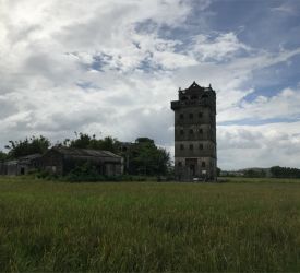 開平世界遺産地区へ向け出発
