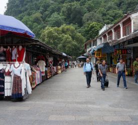 終着地・陽朔 到着 　