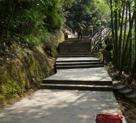 丹霞山国立公園へ入場