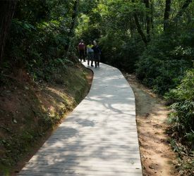 丹霞山国立公園へ入場
