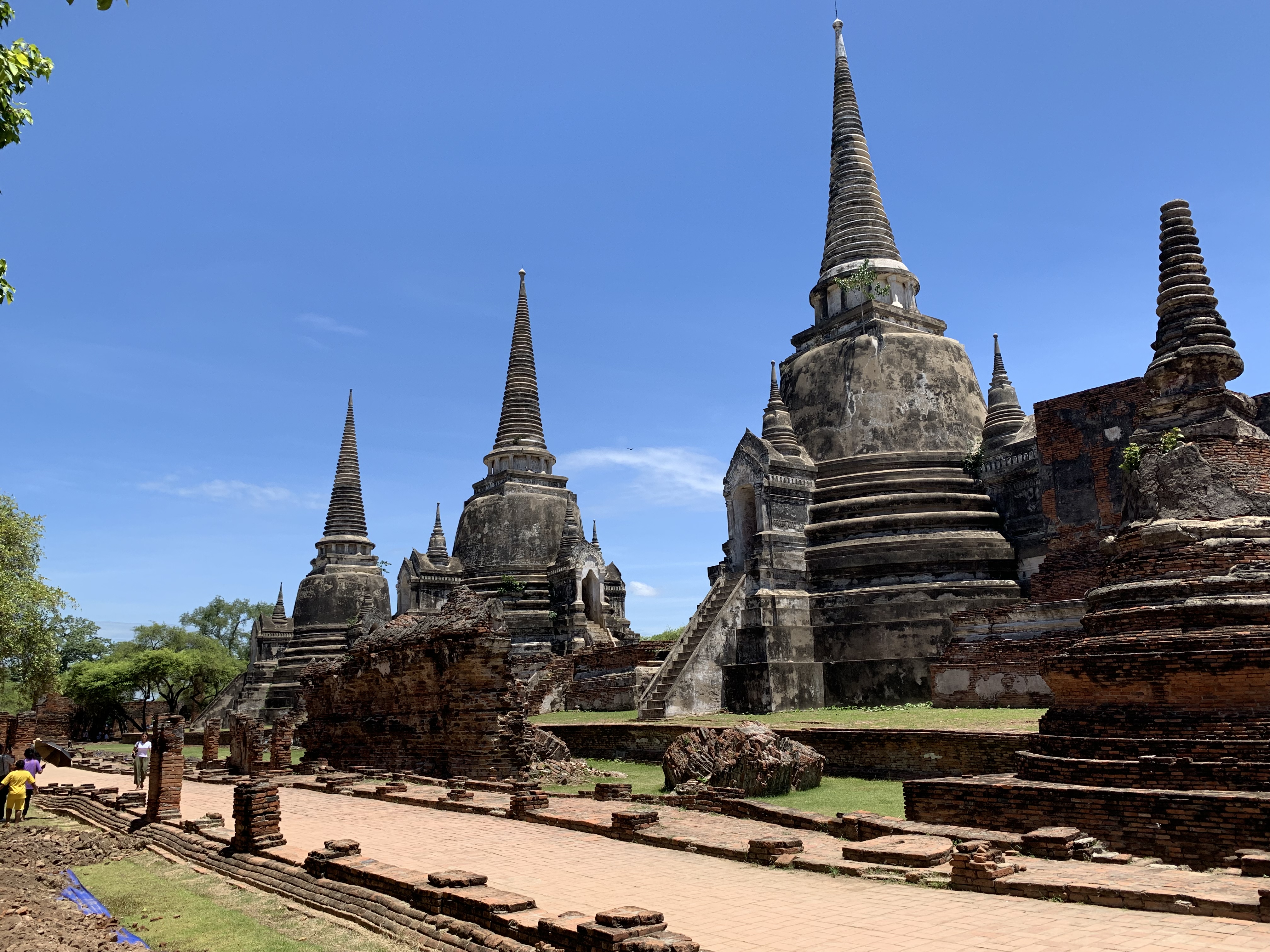 歴史に名を残した、3人のアユタヤ王朝時代の王が眠る「ワットプラシーサンペット」