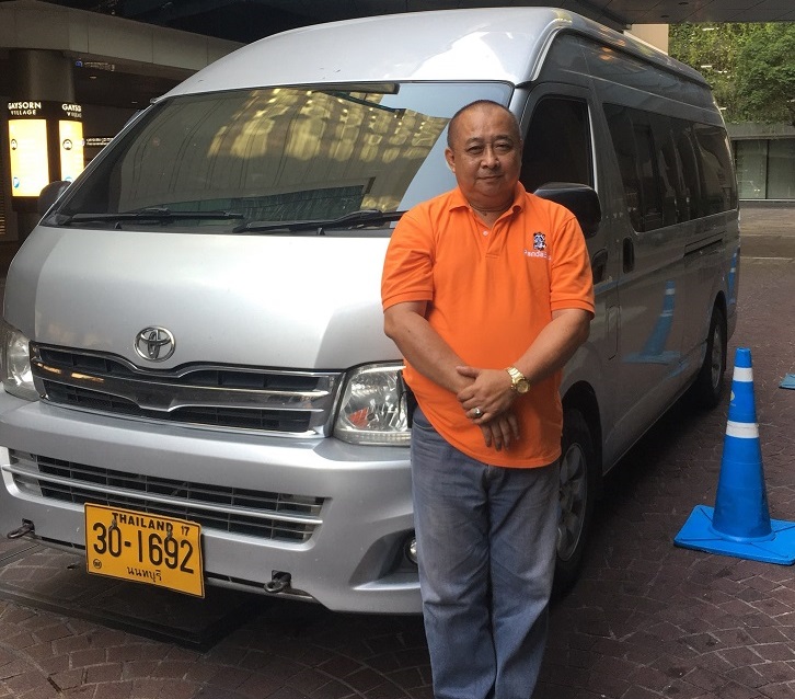 バンコクへ向け出発