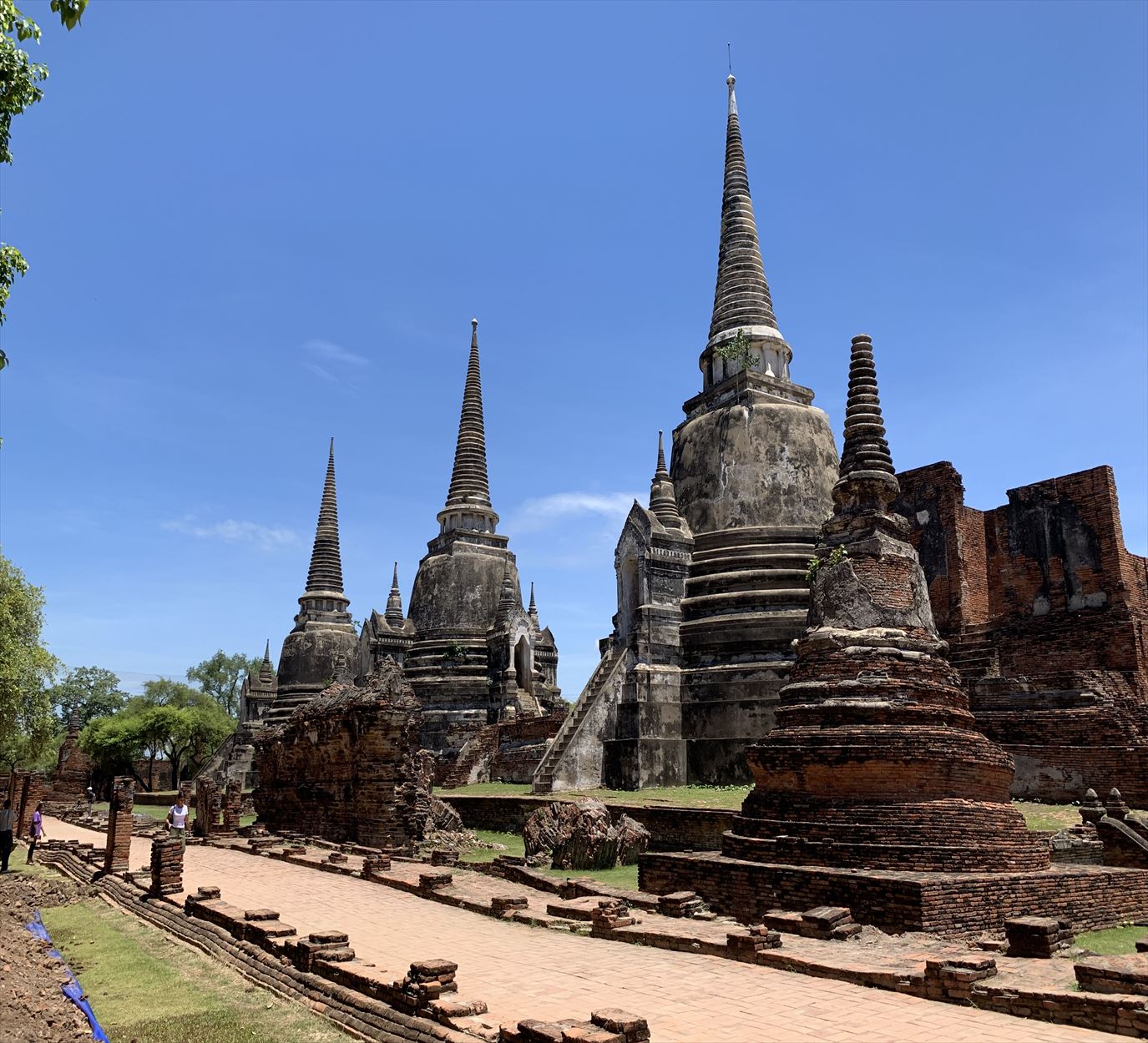 3人のアユタヤ王朝時代の王が眠る「ワットプラシーサンペット」