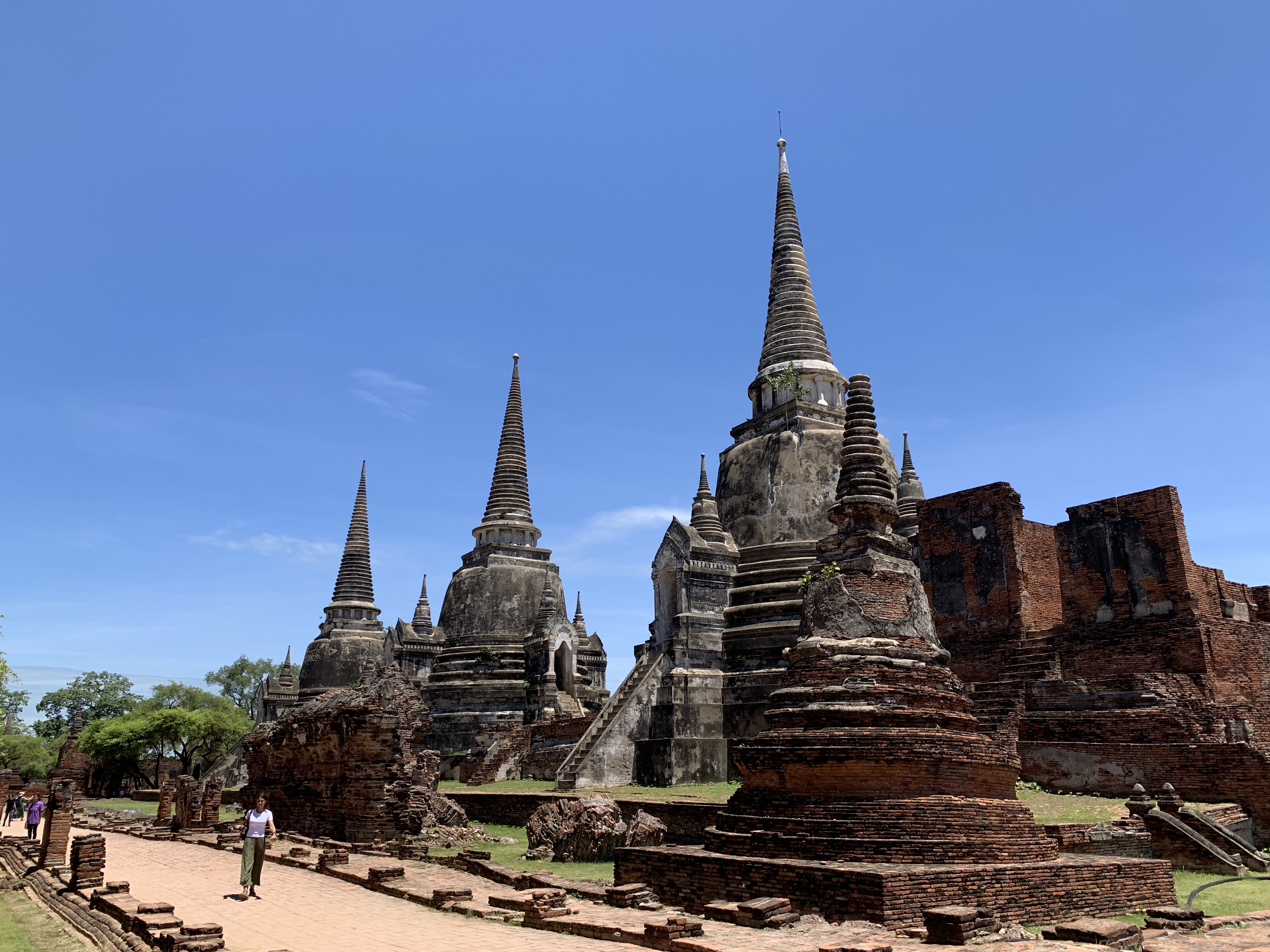 歴史に名を残した、3人のアユタヤ王朝時代の王が眠る「ワット・プラシーサンペット」