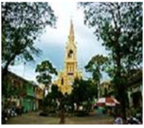 チャータム教会　※現在工事中のため敷地内には入れません。