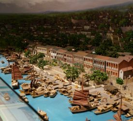 アヘン戦争博物館 到着、 入場観光