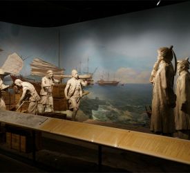アヘン戦争博物館 到着、 入場観光