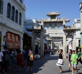 潮州旧城跡地、潮州牌坊街（太平路）買い物・散策など