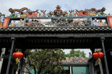 精巧な建築装飾に注目！「陳氏書院」へご案内