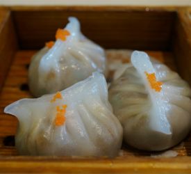 潮州市街に到着後、潮州飲茶の昼食