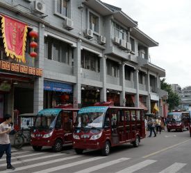 潮州旧城跡地、潮州牌坊街（太平路）買い物・散策など