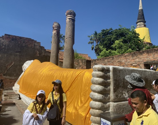 朝はゆっくり出発！世界遺産アユタヤ遺跡半日観光 5つの主要遺跡を観光