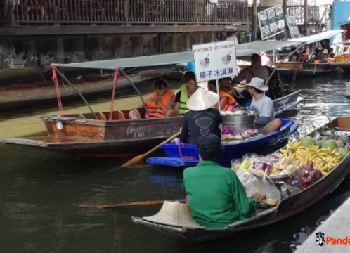 ダムヌンサドゥアック水上マーケット