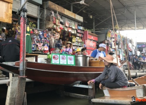 ダムヌンサドゥアック水上マーケット