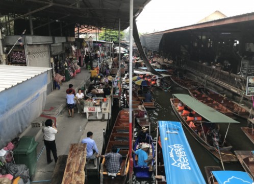 ダムヌンサドゥアック水上マーケット