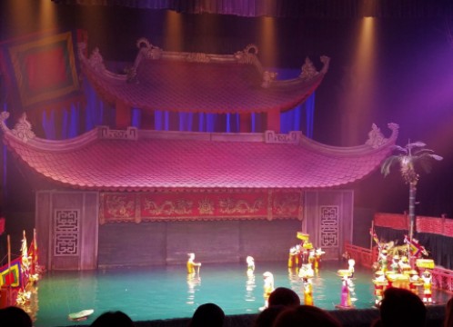 ハノイ旧市街・ナイトマーケット散策＆水上人形劇鑑賞