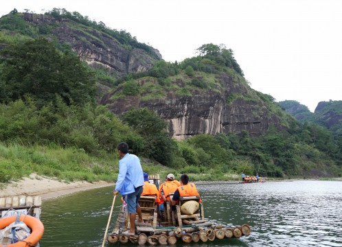九曲渓のいかだ下り イメージ