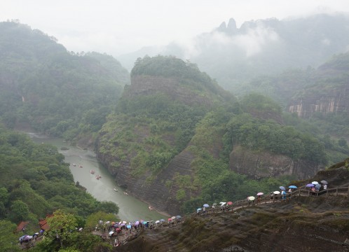 天游峰からの眺望 イメージ