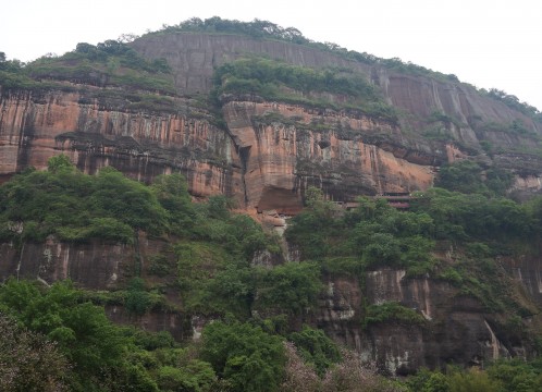 丹霞山 水上丹霞 イメージ