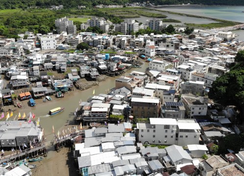 大澳 Tai O 水上生活家屋 イメージ