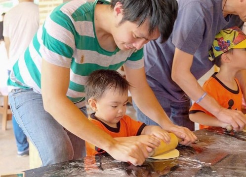 ミニムラファームでピザ作り