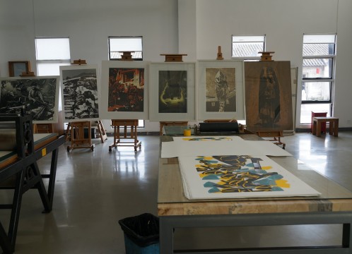 観澜版画村 大型版画 イメージ