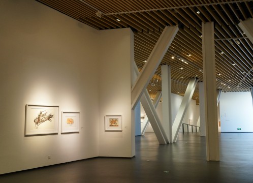 中国国立版画博物館 外観 イメージ ～ 巨大なスペースに優雅に展示される世界からの版画