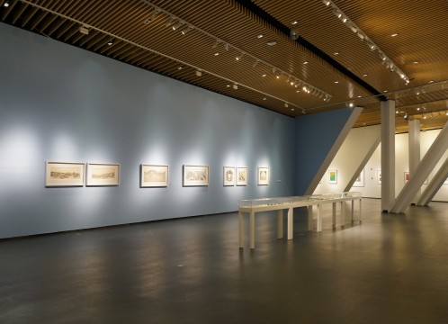 中国国立版画博物館 外観 イメージ ～ 世界の一流の版画が定期的に入れ替わり展示されています