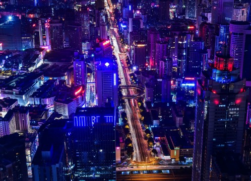 深セン 夜景 イメージ