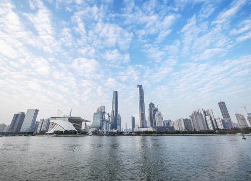 広州 ビル群 イメージ