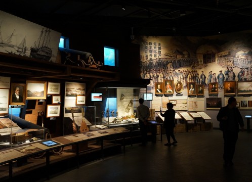 虎門 海戦博物館 館内 イメ―ジ