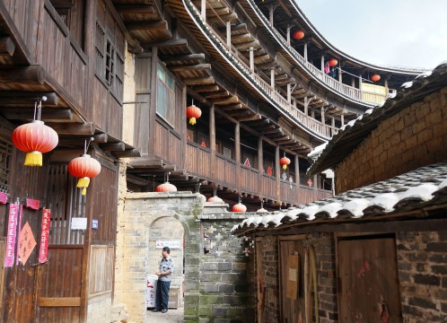 厦門 福建土楼 ～ 内部 イメージ