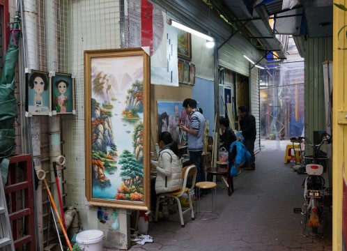 深セン 大芬油画村 イメージ