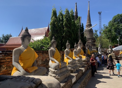 ゆっくり出発アユタヤ