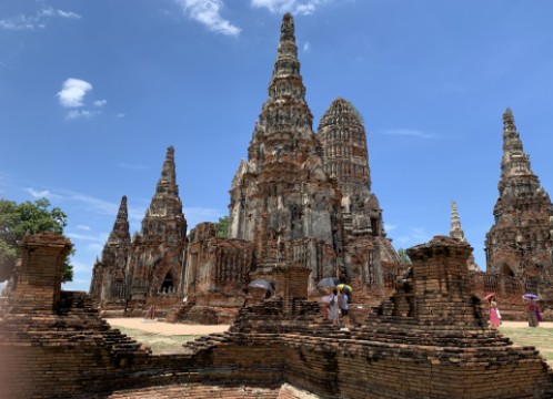 ゆっくり出発アユタヤ