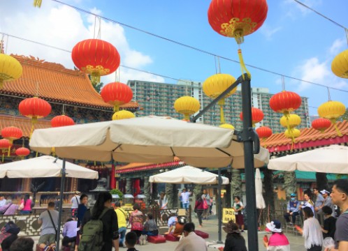 観光イメージ：黄大仙（ウィンタイシン）