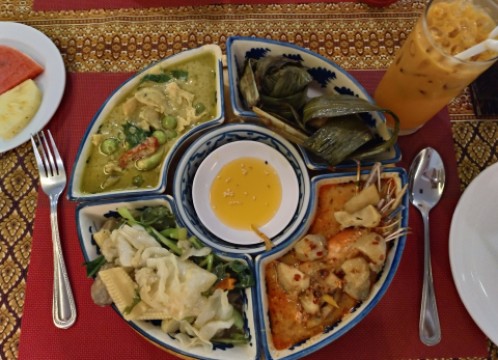 タイ料理のセット