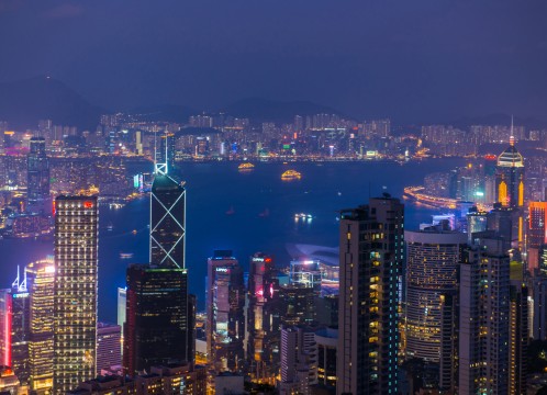 観光イメージ：ビクトリアピーク